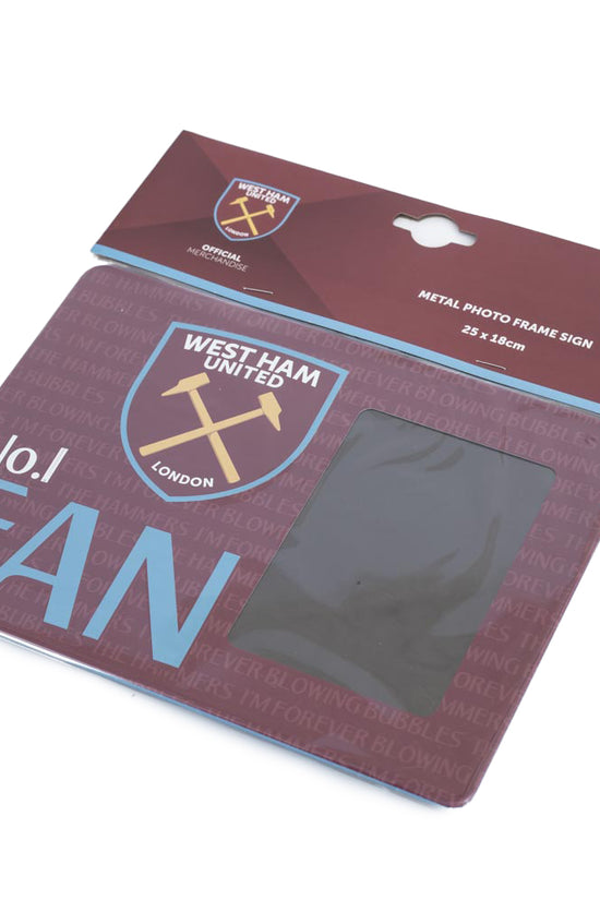 West Ham United FC No1 Fan Picture Frame Sign 4