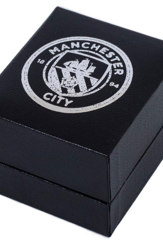 Manchester City FC Sterling Silver Stud Earring