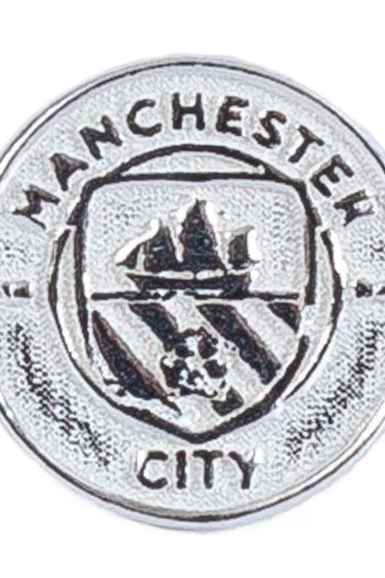 Manchester City FC Sterling Silver Stud Earring