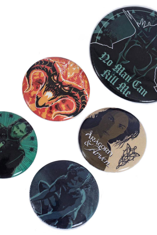The Lord of the Rings Button Badge Set 1