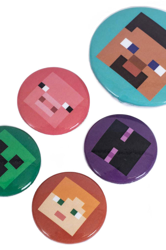 Minecraft Button Badge Set 1