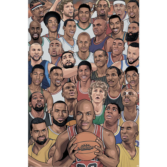 Legends Basketballs Greatest Poster 239