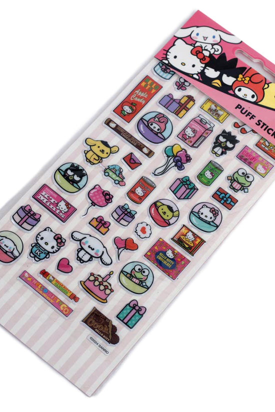Hello Kitty Puff Sticker Set