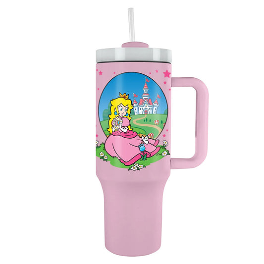 Super Mario Princess Peach 40oz Tumbler 1