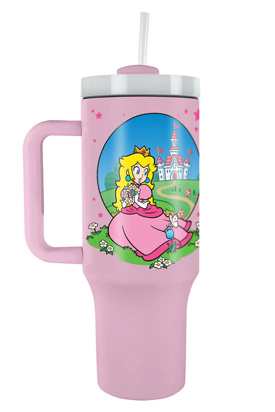 Super Mario Princess Peach 40oz Tumbler