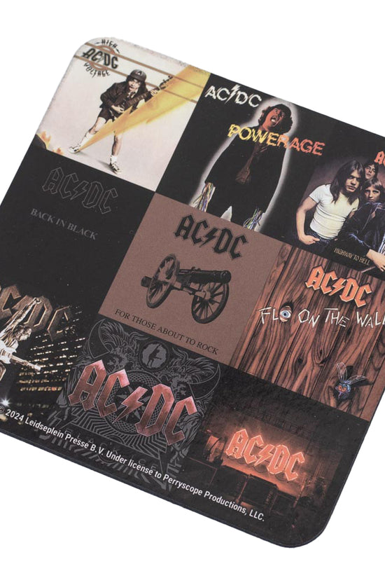ACDC Mug Coaster Set 2
