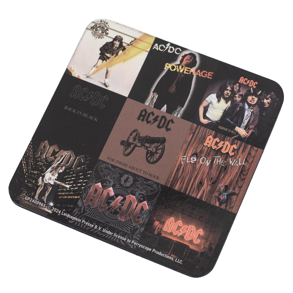 ACDC Mug Coaster Set 2
