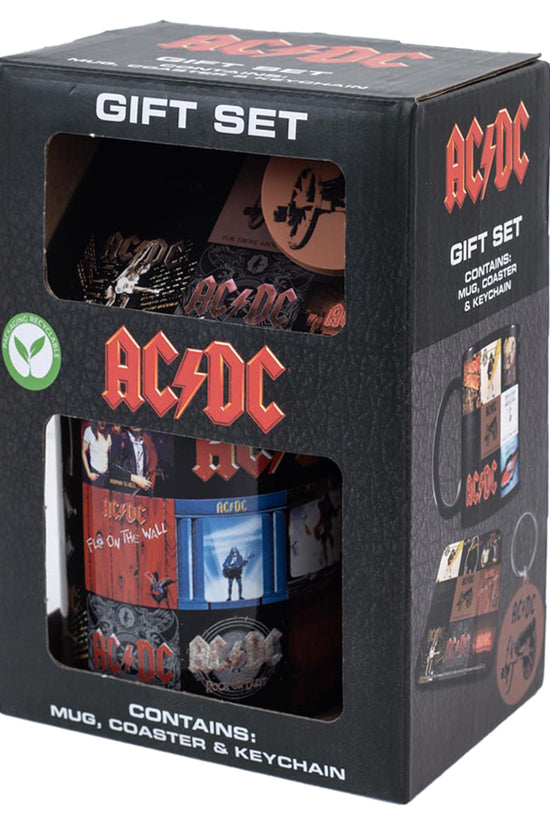 ACDC Mug Coaster Set 4