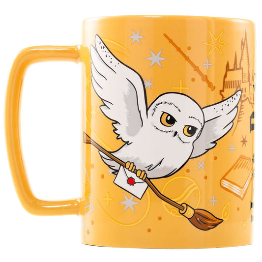Harry Potter Fuzzy Hedwig Mug 1