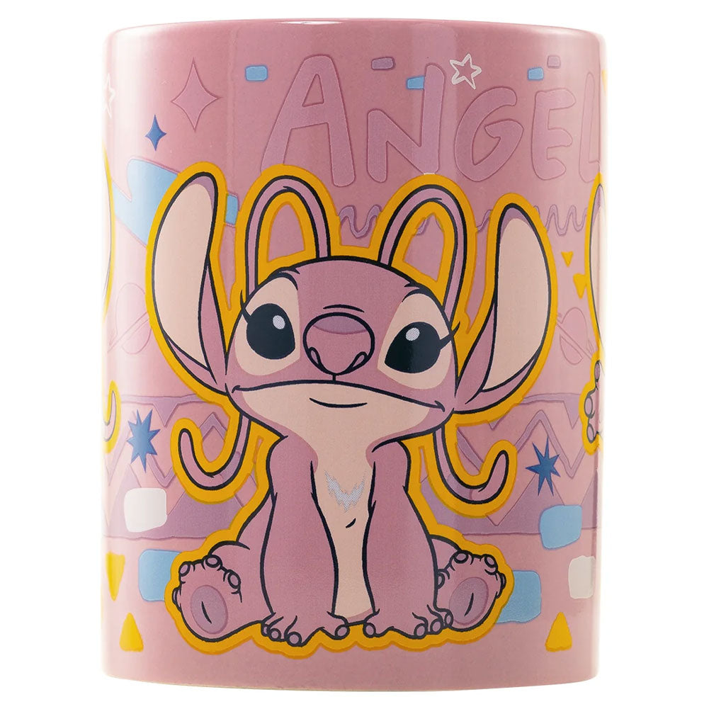 Lilo Stitch Fuzzy Angel Mug 2