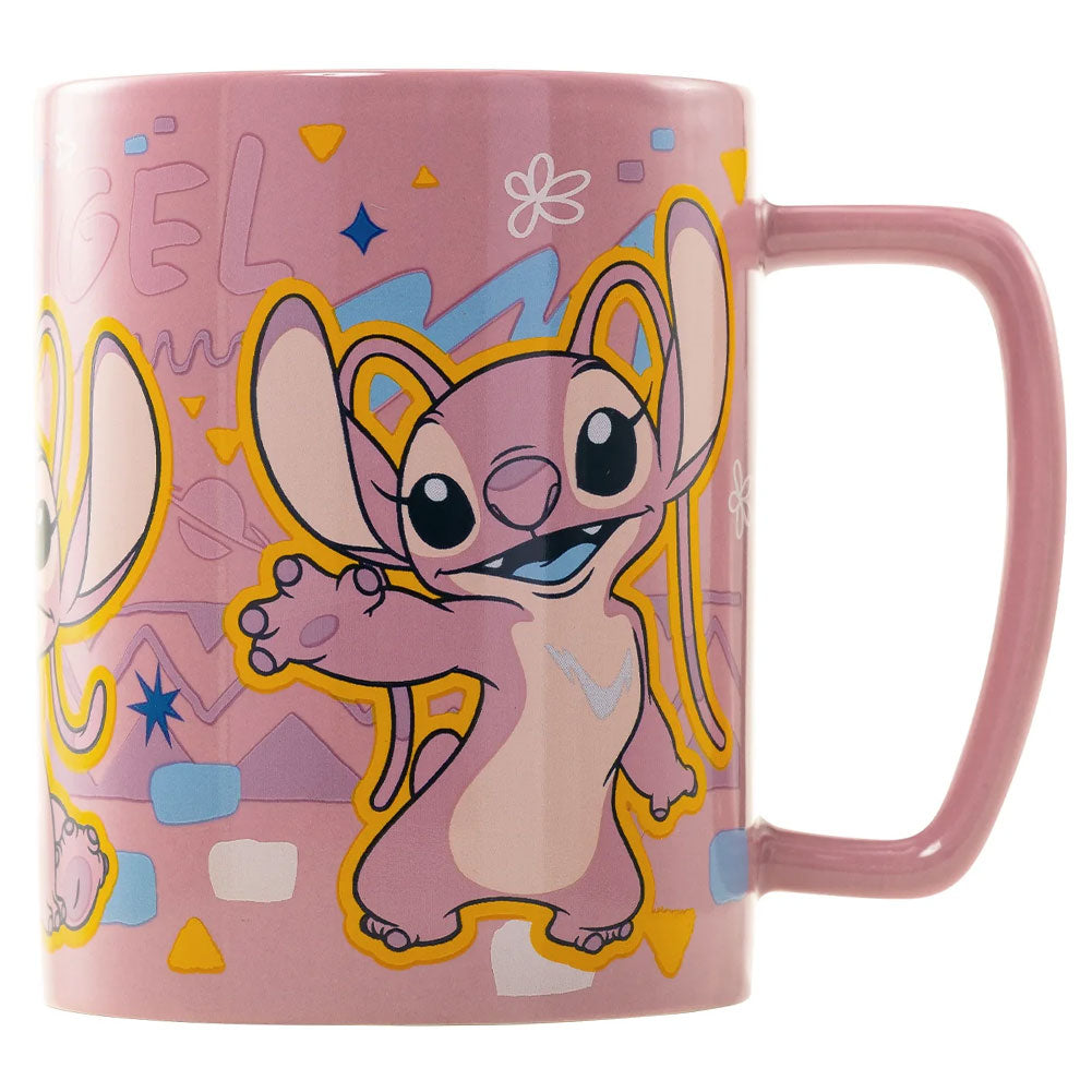 Lilo Stitch Fuzzy Angel Mug 3