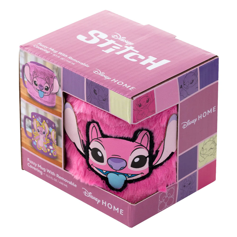 Lilo Stitch Fuzzy Angel Mug 4