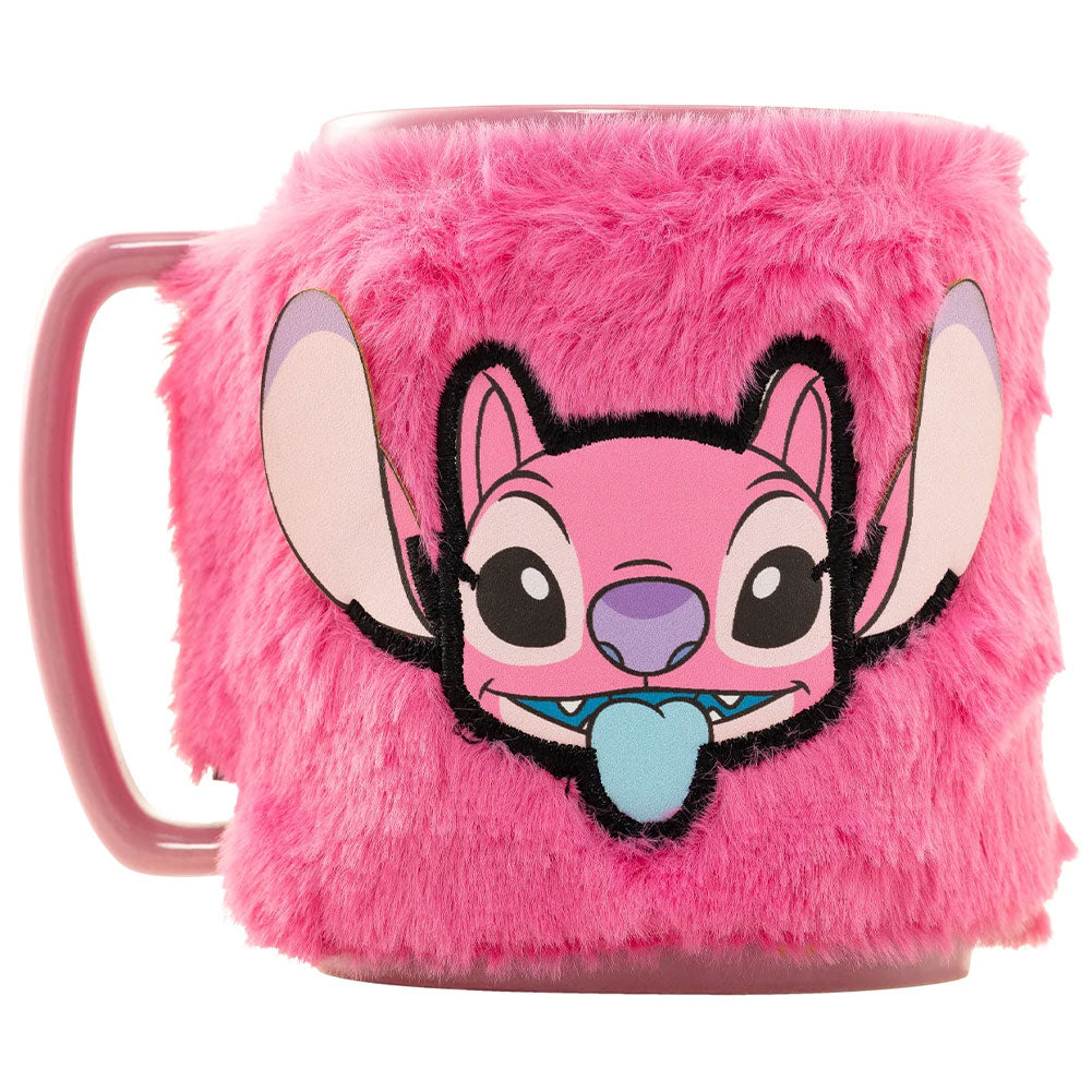 Lilo Stitch Fuzzy Angel Mug