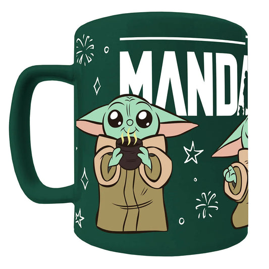 Star Wars The Mandalorian Fuzzy Grogu Mug 1