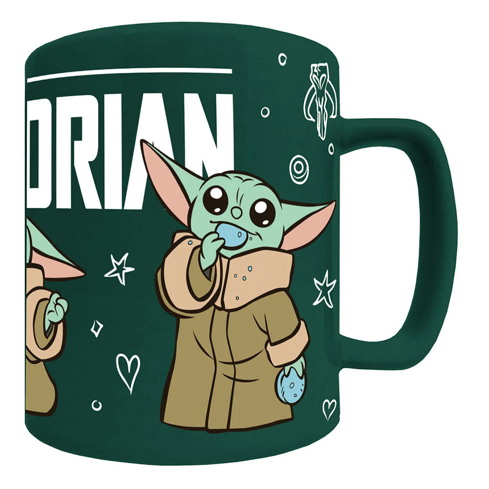 Star Wars The Mandalorian Fuzzy Grogu Mug 2