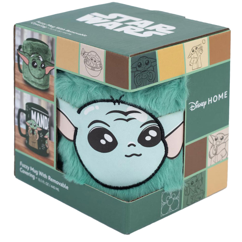 Star Wars The Mandalorian Fuzzy Grogu Mug 3