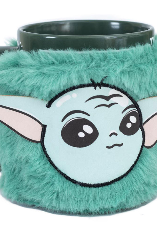 Star Wars The Mandalorian Fuzzy Grogu Mug