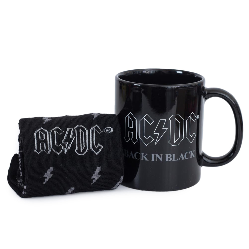 AC/DC Mug & Sock Set β Cazna Sports
