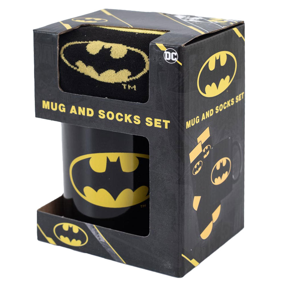 Batman Mug Sock Set 4
