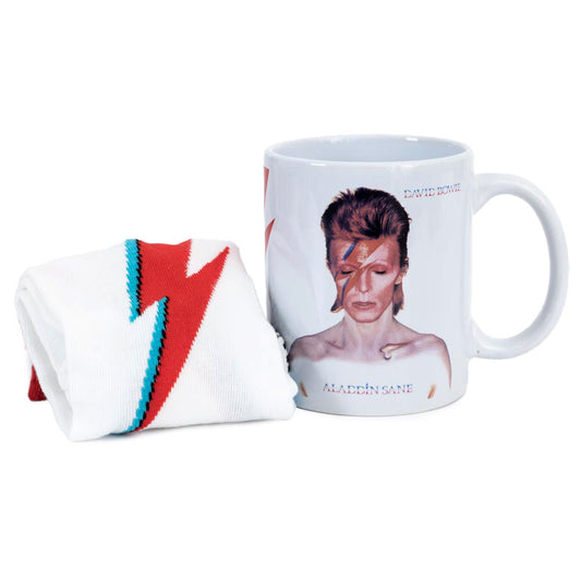 David Bowie Mug Sock Set 1