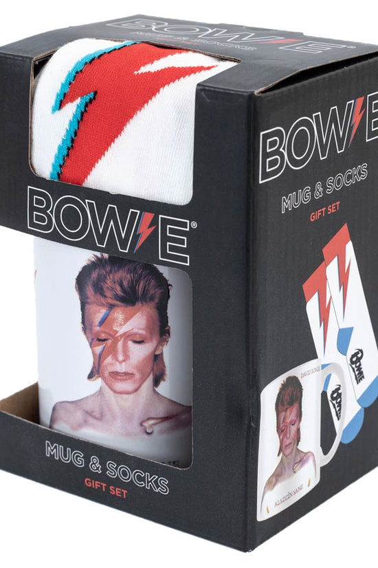 David Bowie Mug Sock Set 5