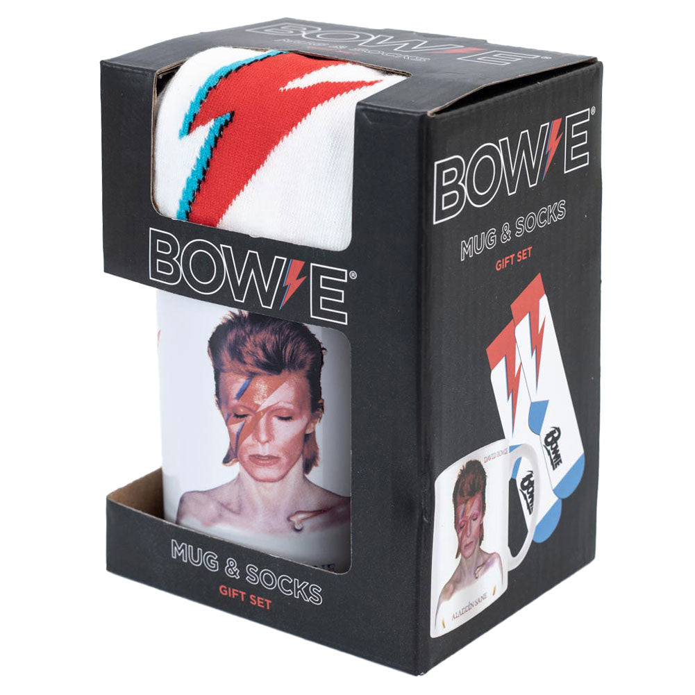David Bowie Mug Sock Set 5