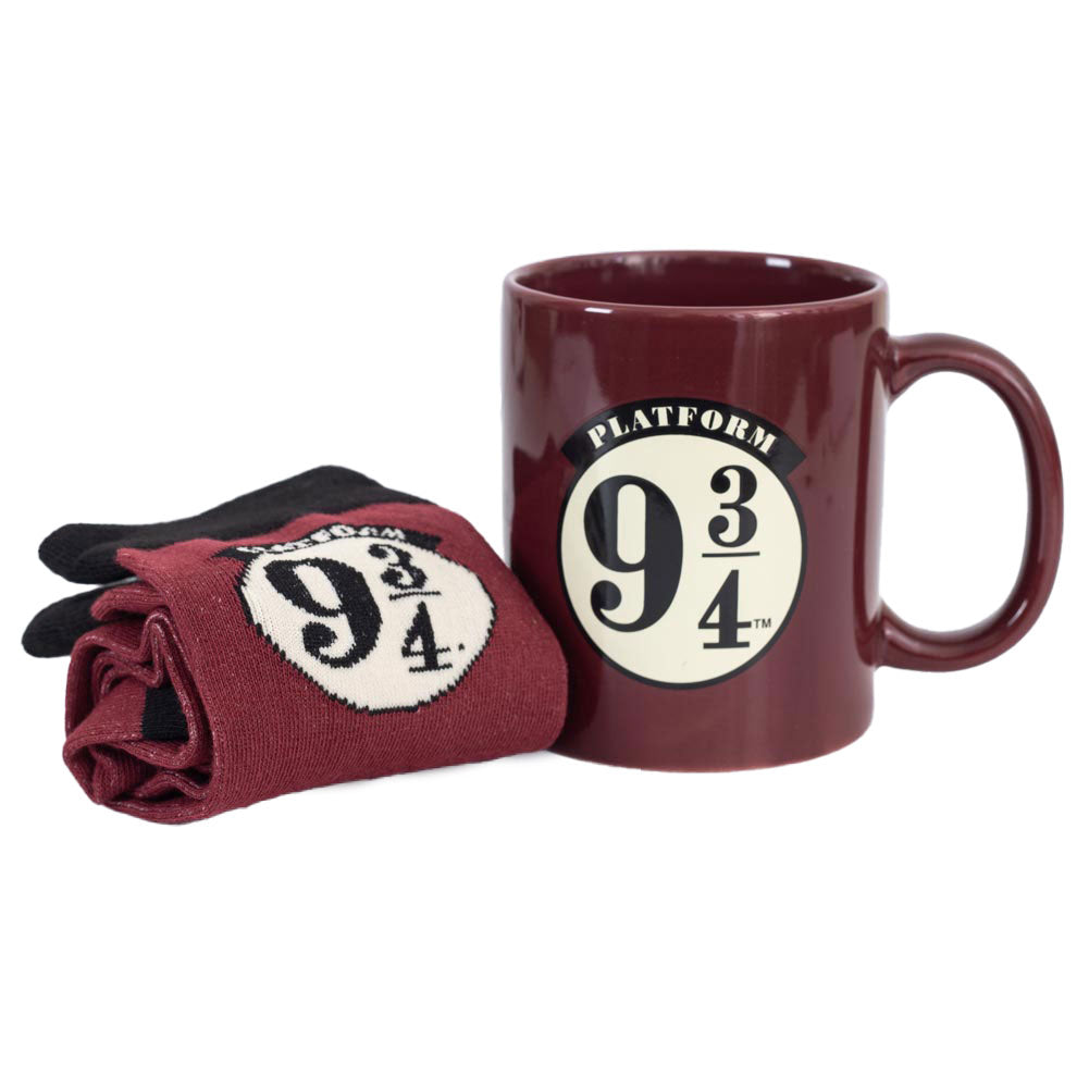 Harry Potter 9 3 Quarters Mug Sock Set 1