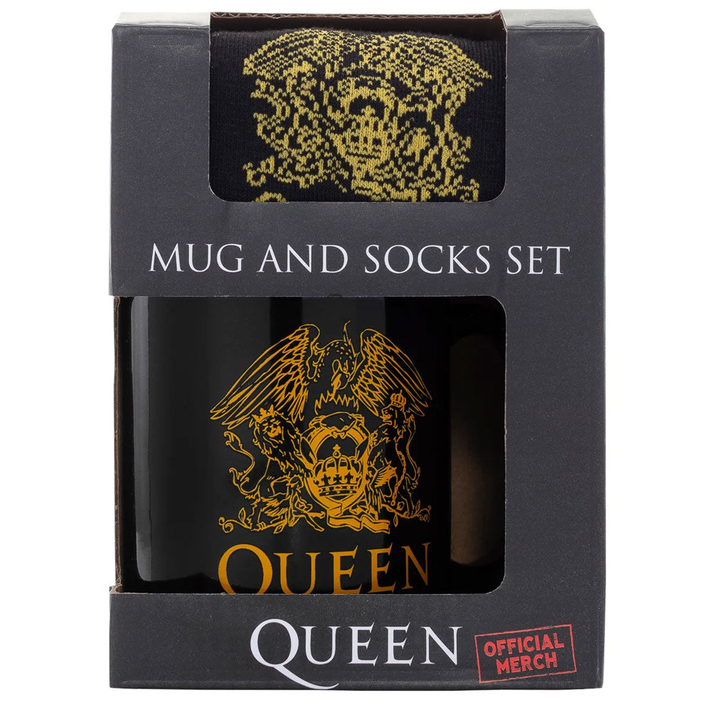 Queen Mug Sock Set 4