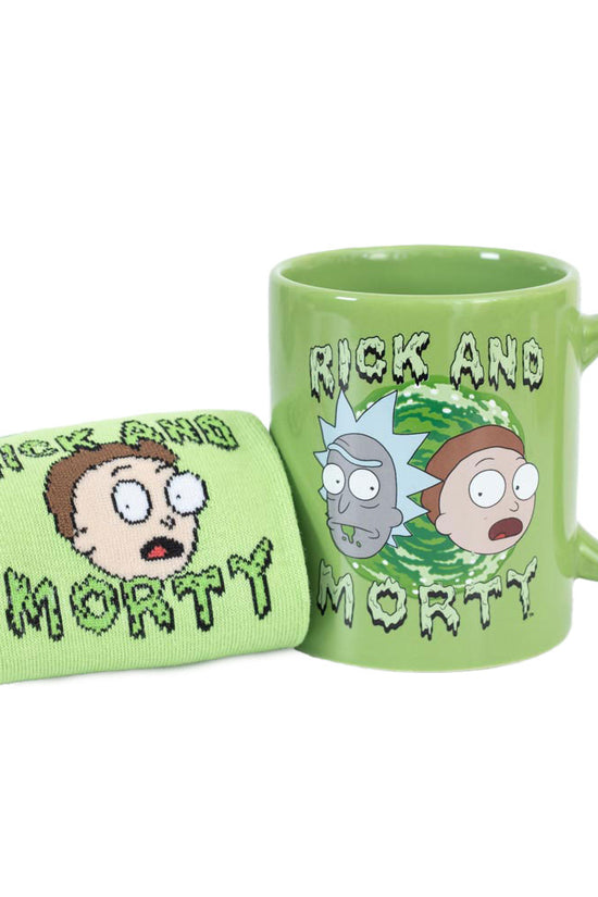 Rick And Morty Mug Sock Set 1