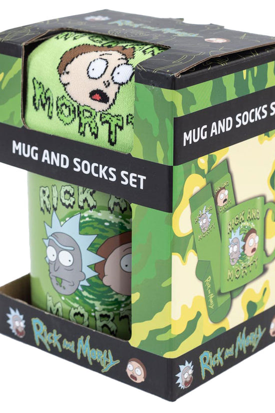 Rick And Morty Mug Sock Set 4