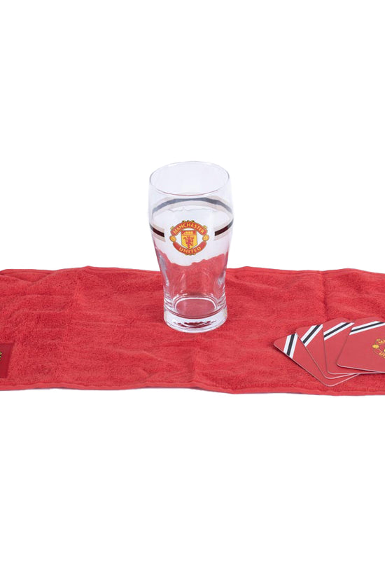 Manchester United FC Core Stripe Mini Bar Set