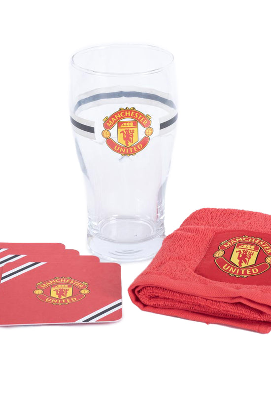 Manchester United FC Core Stripe Mini Bar Set
