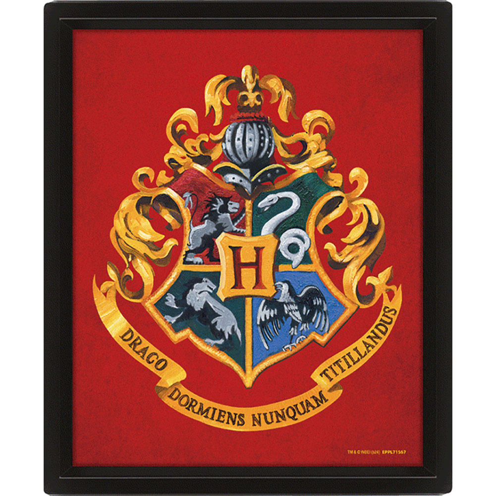 Harry Potter Gryffindor Framed 3D Picture 2