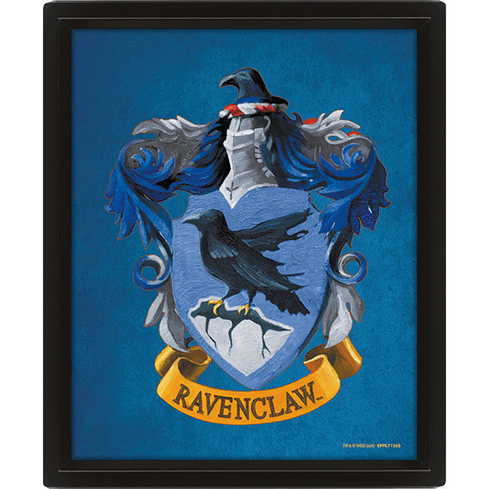 Harry Potter Ravenclaw Framed 3D Picture 1