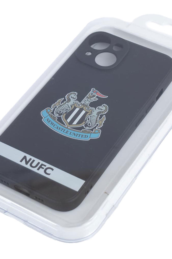 Newcastle United FC iPhone 14 Crest Silicone Case