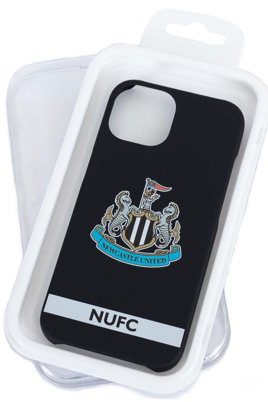 Newcastle United FC iPhone 15 Crest Hard Case