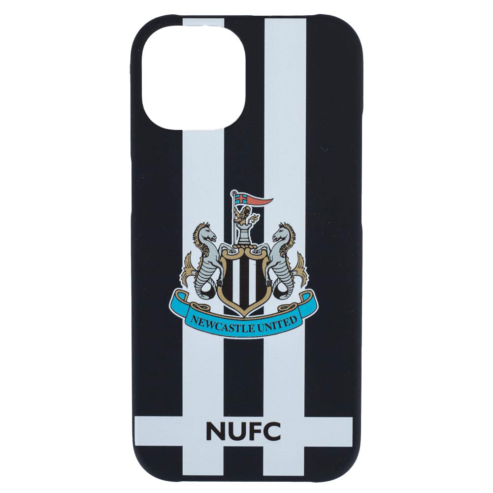 Newcastle United FC iPhone 14 Striped Hard Case 1