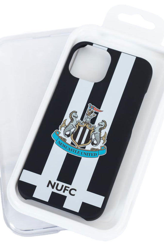 Newcastle United FC iPhone 14 Striped Hard Case 2
