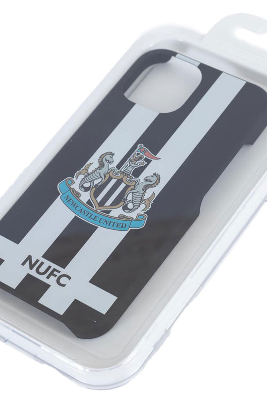 Newcastle United FC iPhone 14 Striped Hard Case 3