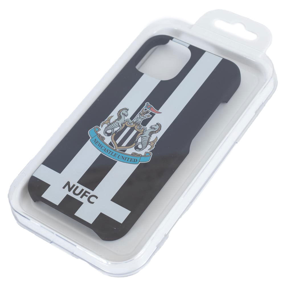 Newcastle United FC iPhone 14 Striped Hard Case 3