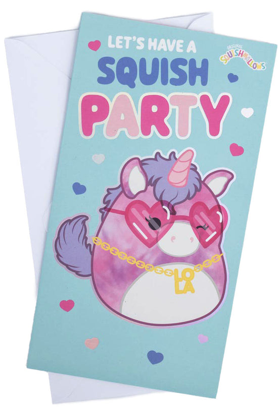 Squishmallows Birthday Card