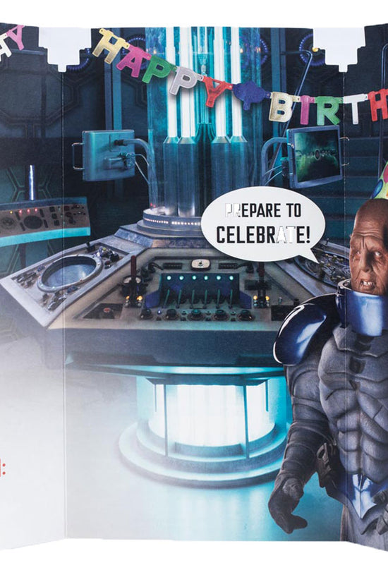 Doctor Who Tardis Birthday Card