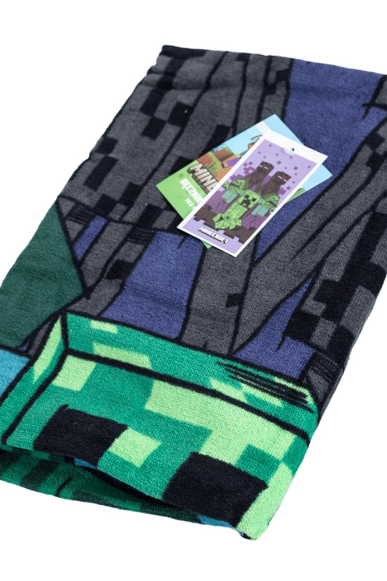 Minecraft Creeper Towel 2