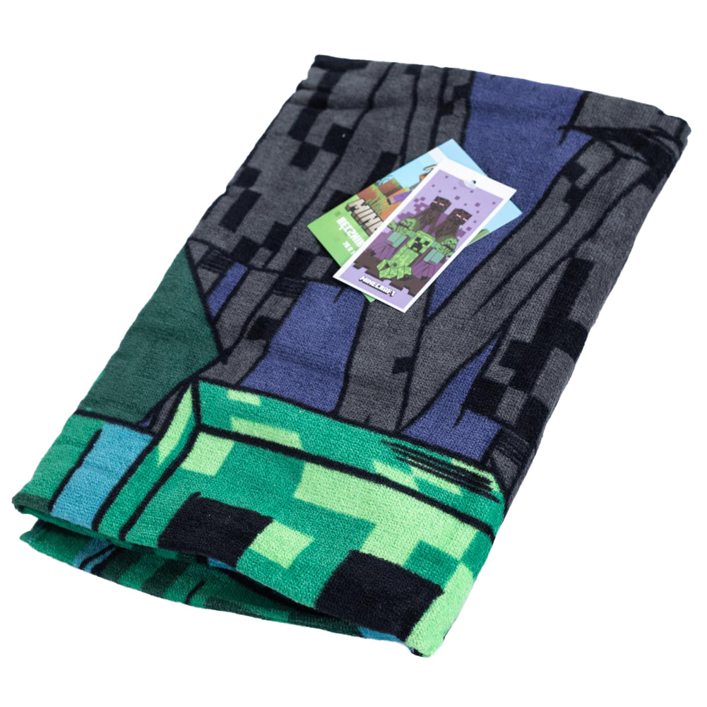 Minecraft Creeper Towel 2