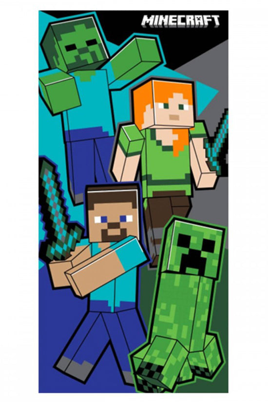 Minecraft Characters Towel