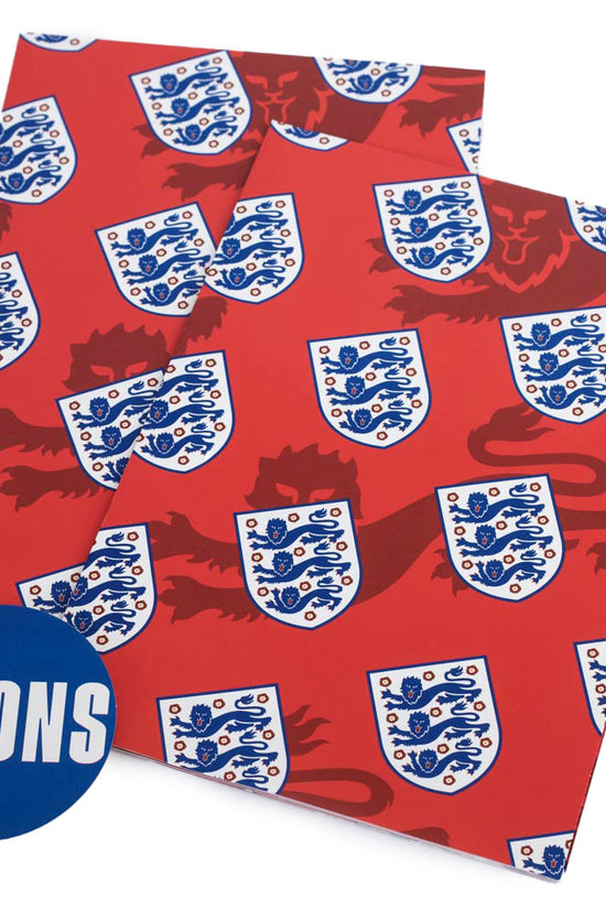England FA Crest Gift Wrap