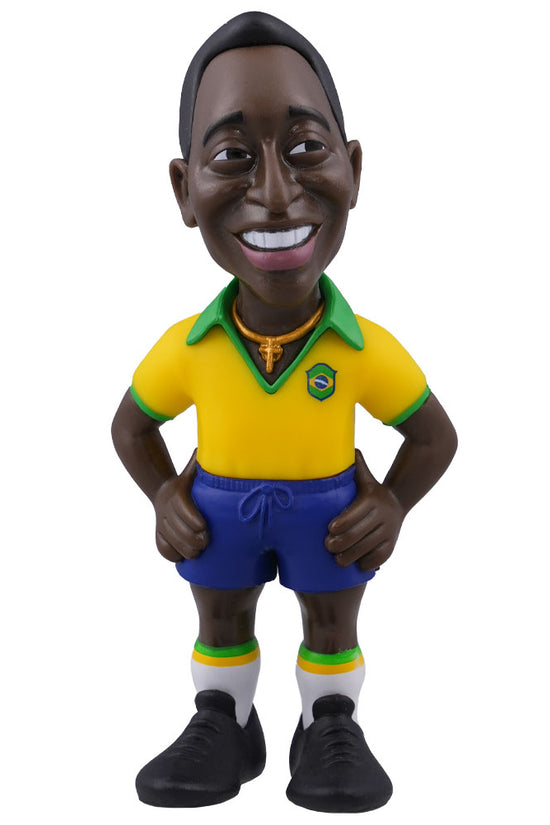 Pele MINIX Figure 12cm Brazil Home Kit 1