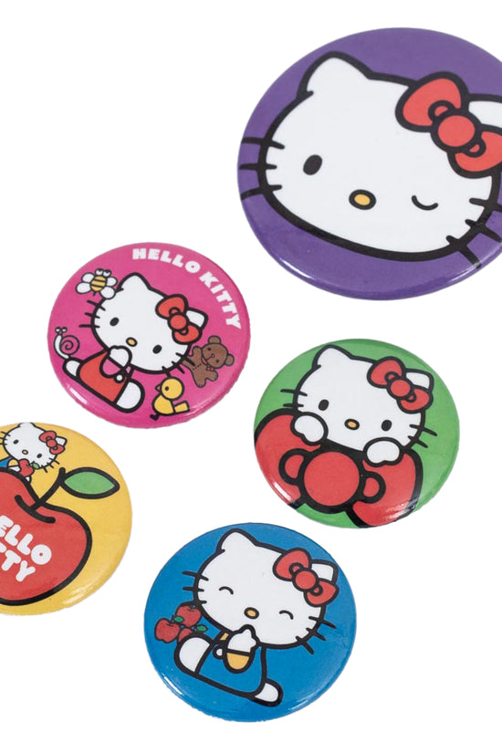 Hello Kitty Button Badge Set