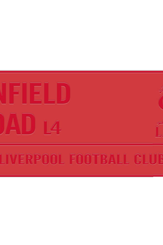 Liverpool FC Red Street Sign