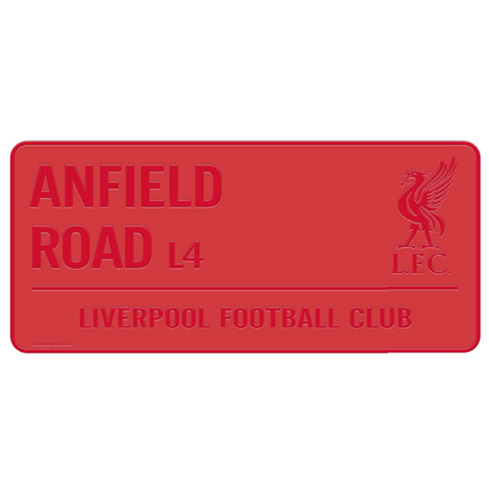 Liverpool FC Red Street Sign – Cazna Sports